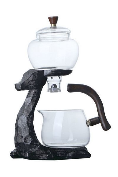 MIBRU Coffee tea herbal drinks glass dispenser deer shape