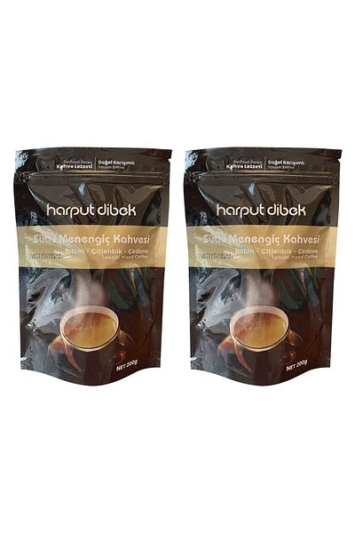 HARPUT DİBEK Harput Dibek Menengic Coffee with Milk - 200g Pack of 2