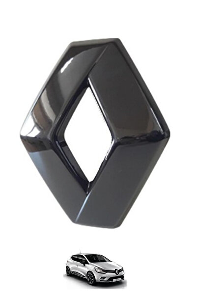 MEF Renault Clio 4 (IV) Fluence Uyumlu Ön Panjur Arma Siyah