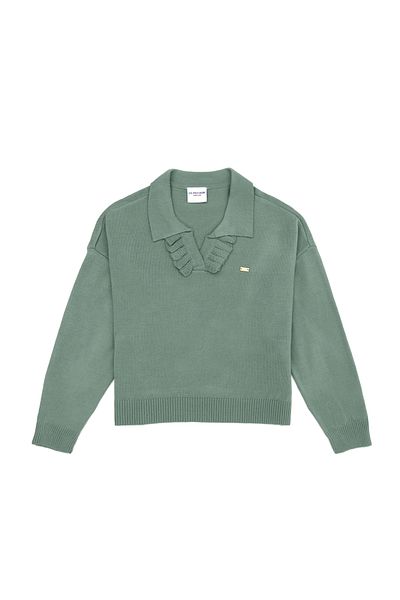U.S. Polo Assn. سترة النعناع للفتيات 50271887 -VR090