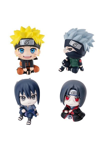 Choice 9.5CM Anime Naruto Figure Uzumaki Naruto Kakashi Uchiha Sasuke Itachi Kawaii Q Version Figural To...