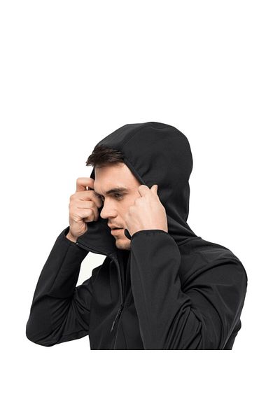 Jack Wolfskin سترة واقية للرجال من Bornberg Hoody