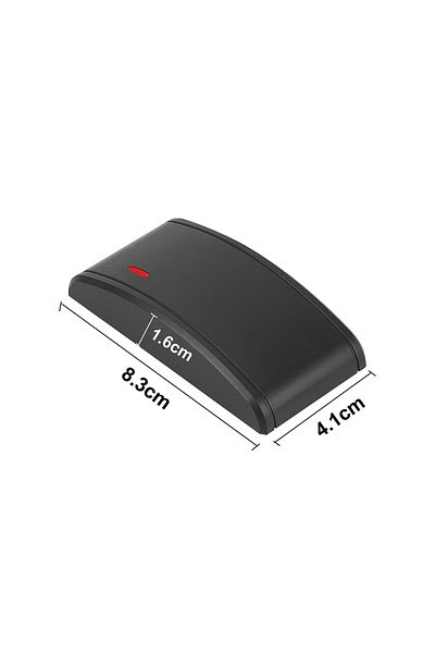 Choice 125khz 13.56mhz Lr002dc Waterproof Rfid Reader 125khz 13.56mhz Weigand 26/34 Output Proximity Card R