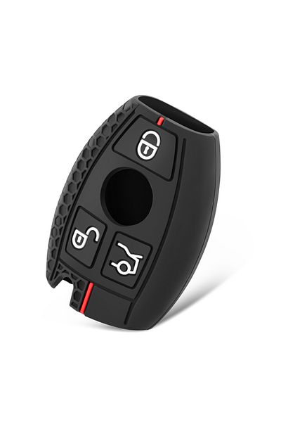 Choice 3 Buttons Silicone Car Remote Key Fob Case 2/3 Buttons Cover For Mercedes Benz Cls Cla Gl R Slk Amg