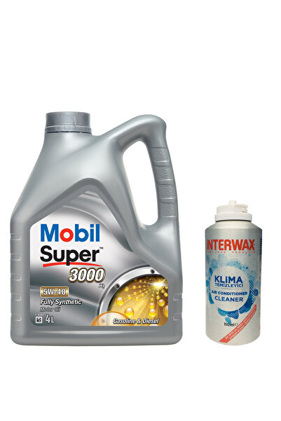 Mobil Super 3000 X1 5W40 Motor Yağı 4 L ÜT:2025