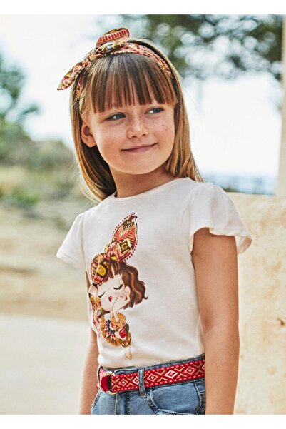 MAYORAL Μπλουζάκι για κορίτσια με κορδέλα