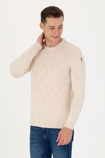 U.S. Polo Assn. Men's Sand Sweater 50272103 -Vr085