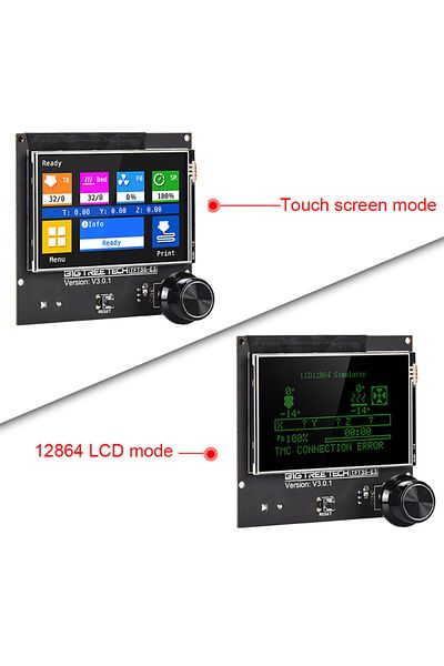 Choice Tft35 E3 V3.0 Bigtreetech Tft35 E3 V3.0 3d Printer Touch Screen Display Dual Mode Lcd 12864 For Skr