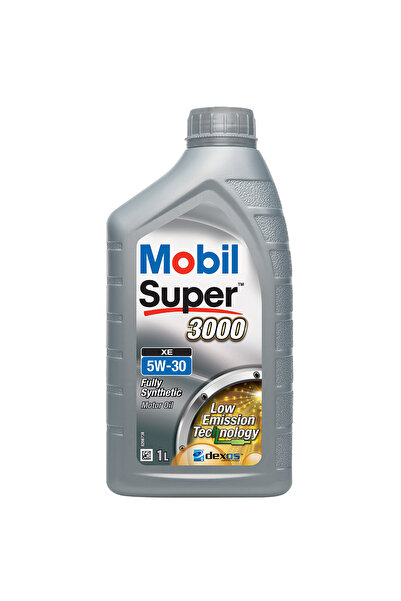 Mobil Super 3000 XE 5W30 Motor Yağı 1 L ÜT:2025