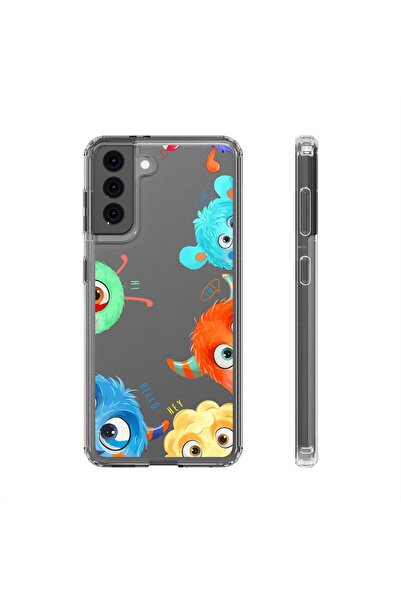 izzytech حافظة هاتف متينة بنمط حافظة هاتف مطبوعة شفافة لهاتف سامسونج A24