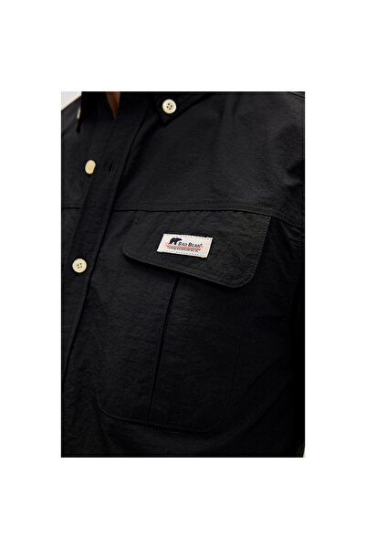 Bad Bear PAUL SHIRT Erkek Siyah Gömlek 24.01.30.007-C01