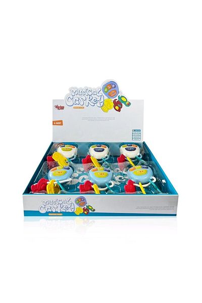 VARDEM OYUNCAK Vardem Baby Piano - Activated, Sound, Keychain, +12 Months