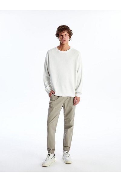 LC Waikiki LCW Casual Crew Neck Long Sleeve Men's Knitwear Sweater