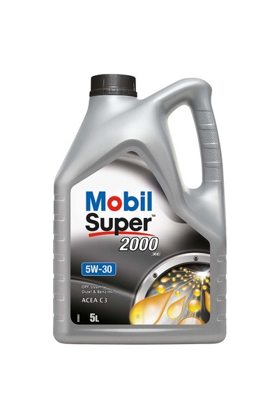 Mobil Super 2000 XE 5W30 Motor Yağı 5 L ÜT:2025
