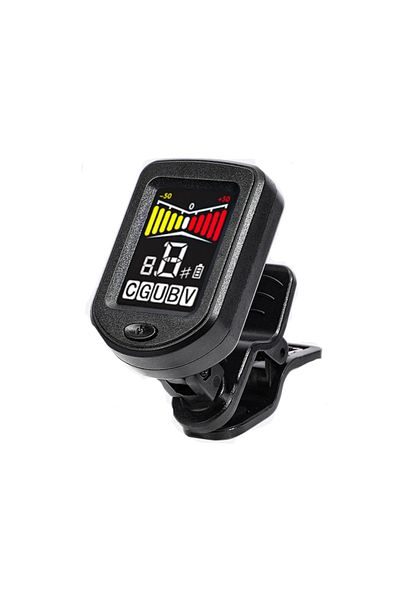 Choice Rainbow Guitar Tuner Guitar Tuner For All Instruments Clip on Electronic Tuner for Guitar Bass Ukule