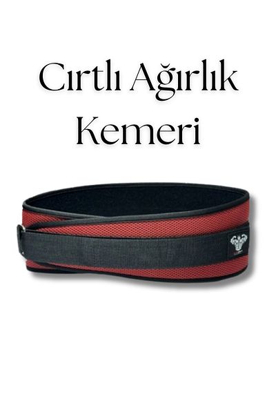 DSport Red Belt - Velcro and Weight