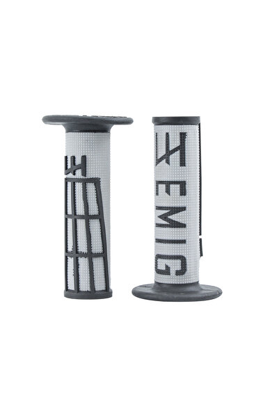 Choice6 مقبض دراجة نارية عالي الجودة من EMIG، رمادي-أسود، 11 لونًا، للدراجات ...