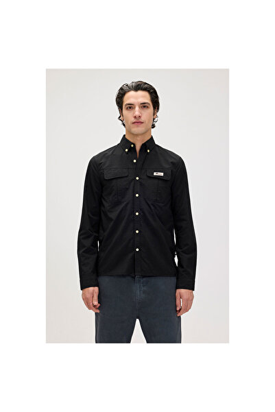 Bad Bear PAUL SHIRT Erkek Siyah Gömlek 24.01.30.007-C01