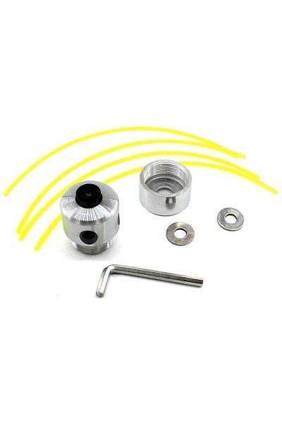 Choice A Universal Aluminum Trimmer Head with Four Trimmer Lines for Brush Cutter Grass Trimmer Head Repla.