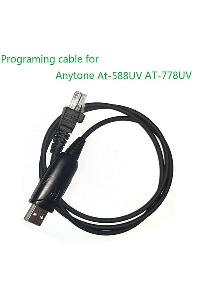 Choice Usb-at588uv Usb Programming Cable For Anytone At-588uv At-778uv Car Mobile Two Way Radio
