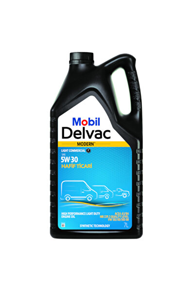 Mobil Delvac Modern Light Commercial T 5W-30 7 L ÜT:2025