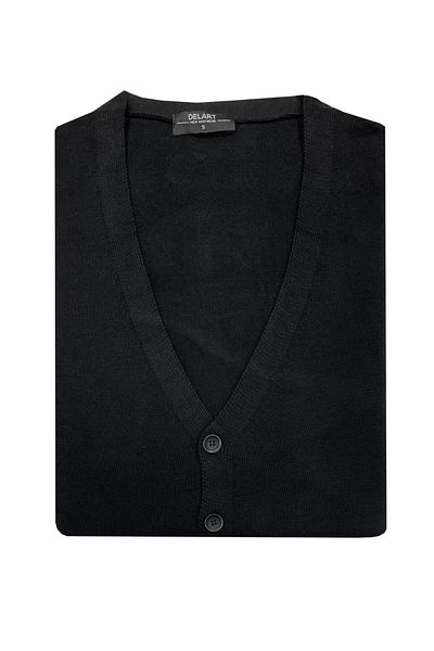CLASSİCS MEN Мъжки трикотажен пуловер с копчета Slim Fit - 7033