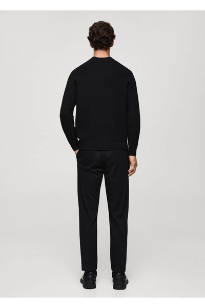 MANGO Man Coolmax® nefes alabilen yün karışımlı kazak