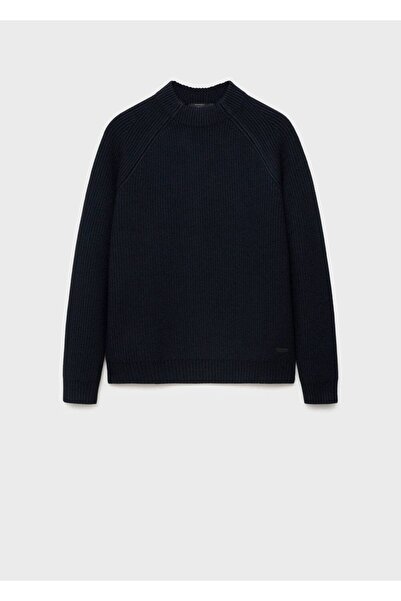 MANGO Man Coolmax ® Atmungsaktiver Pullover aus Wollmischung