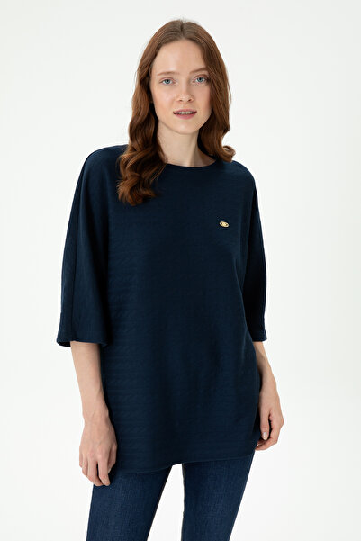 U.S. Polo Assn. Kadın Lacivert Sweatshirt 50272158-VR033