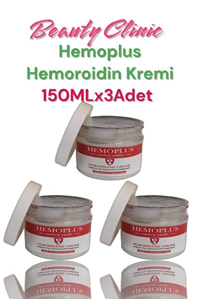 beauty clınıc Hemoplus KREMİ 150 ML 3 Adet - Büyük Boy