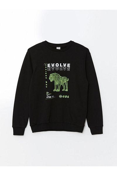 LC Waikiki Суичър за момче с кръгло деколте
