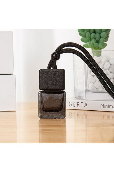Choice Dyed Square Cap Black Cap Empty Bottle Car Essential Oil Diffuser Fragrance Air Freshener Scent P...