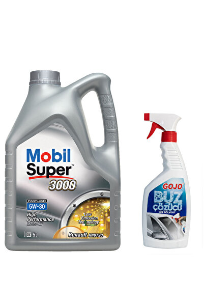 Mobil Super 3000 Formula R 5W30 Renault Araç Motor Yağı 5 L ÜT:2025