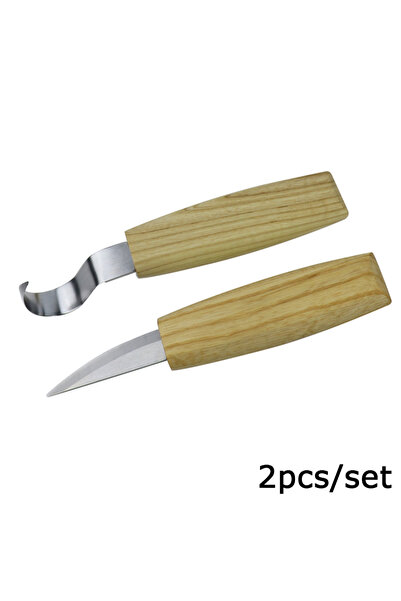 choice2 2pcs Wood Carving Knife Carving Chisel Stainless Steel Sharp-edged Wo...