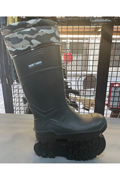 Huntink Kamuflaj Büzmeli Çizme