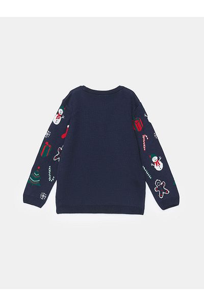 LC Waikiki New Year's Themed Boys' Sweater