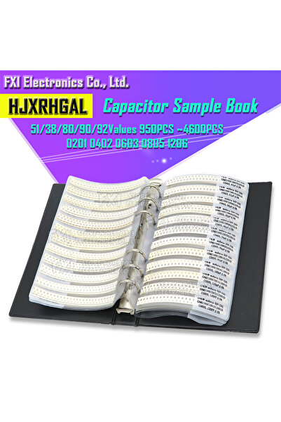 Choice7 0201 51ValueX50PCS 0201 0402 0603 0805 0402 مجموعة مكثفات رقائق SMD، ...