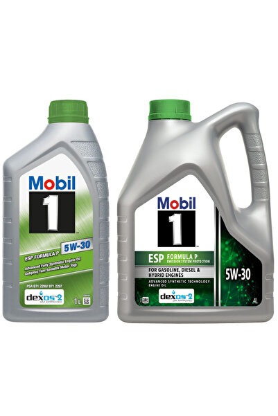 Mobil 1 Esp Formula P 5w30 Motor Yağı 4 1 L Üt:2024