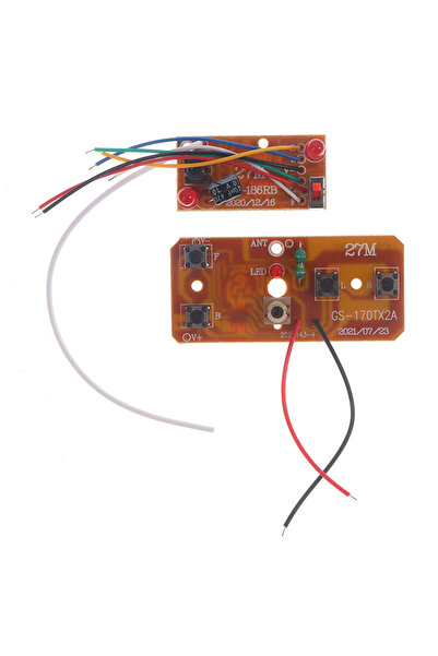 Choice مجموعة واحدة من جهاز تحكم عن بعد بأربع قنوات بتردد 27 ميجاهرتز، لوحة إ...