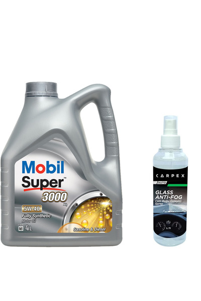 Mobil Super 3000 X1 5W40 Motor Yağı 4 L ÜT:2025