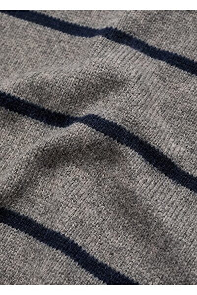 MANGO Kids Çizgili triko kazak