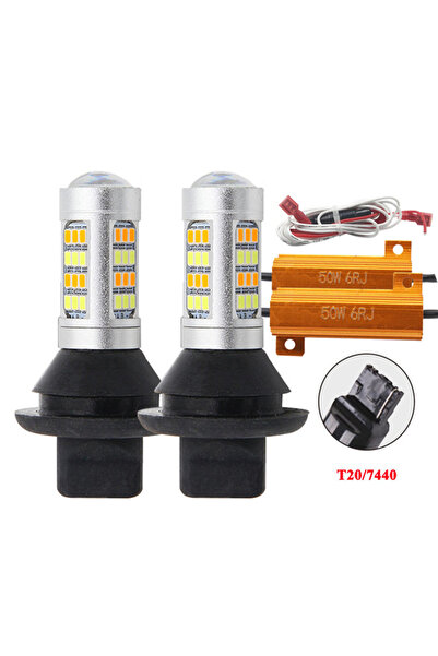 Choice 1156 BAU15S PY21W White and Amber Ba15s BAU15S 1156 P21w Py21w S25 T20 W21W WY21W 7440 Light Daytime