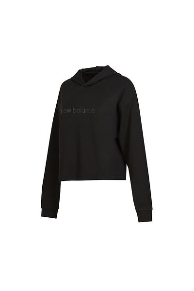 New Balance Lifestyle Women's Black Sweatshirt Wnh3413-Bk