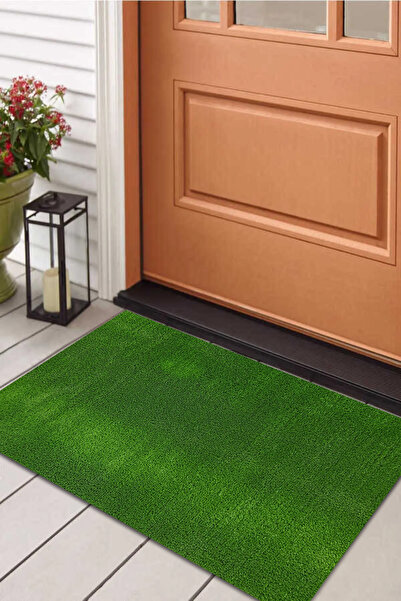 TURKGRASS Dekoratif Yeşil Kapı Önü Paspası Yapay Çim Halı 7 mm 1005