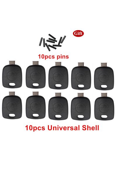 Choice 10pcs 5/10/20/30/50pcs Kd Universal Transponder Key Case Spare Chip Key Head Kd Xhorse Key Blade She