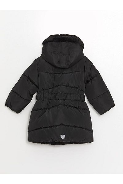 LC Waikiki LCW baby Hooded Baby Girl Puffer Jacket