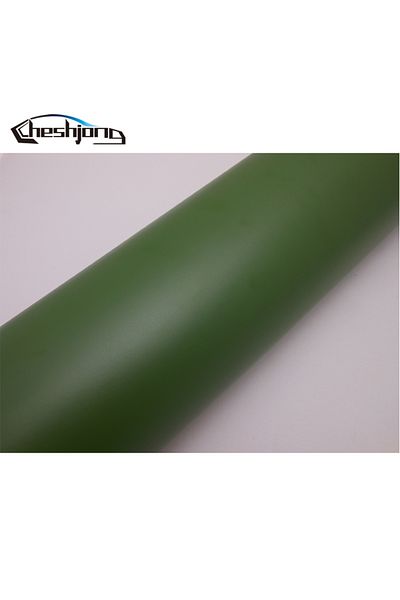 Choice 55cmx152cm Car Matte Army Green Film Waterproof Pvc Universal Decoration Stickers For Auto Motorcycl