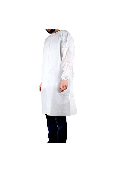 ADYMEDİKALVET 5 Pieces of Surgical Gowns - Back Tied Box 40 Gr Sms Doctor Patient Veterinary Dentist