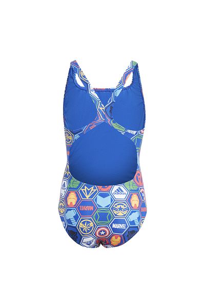 adidas Marvel Avengers Children's Swimsuit - Blue, IT8618