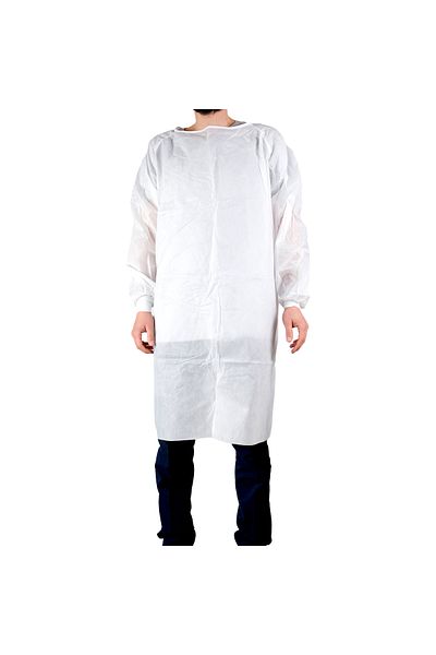 ADYMEDİKALVET 5 Pieces of Surgical Gowns - Back Tied Box 40 Gr Sms Doctor Patient Veterinary Dentist